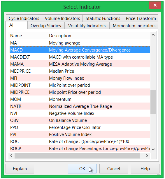 Add MACD outputs as data-series for defining condition.