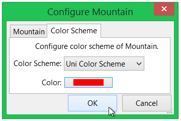 Configure Mountain Color